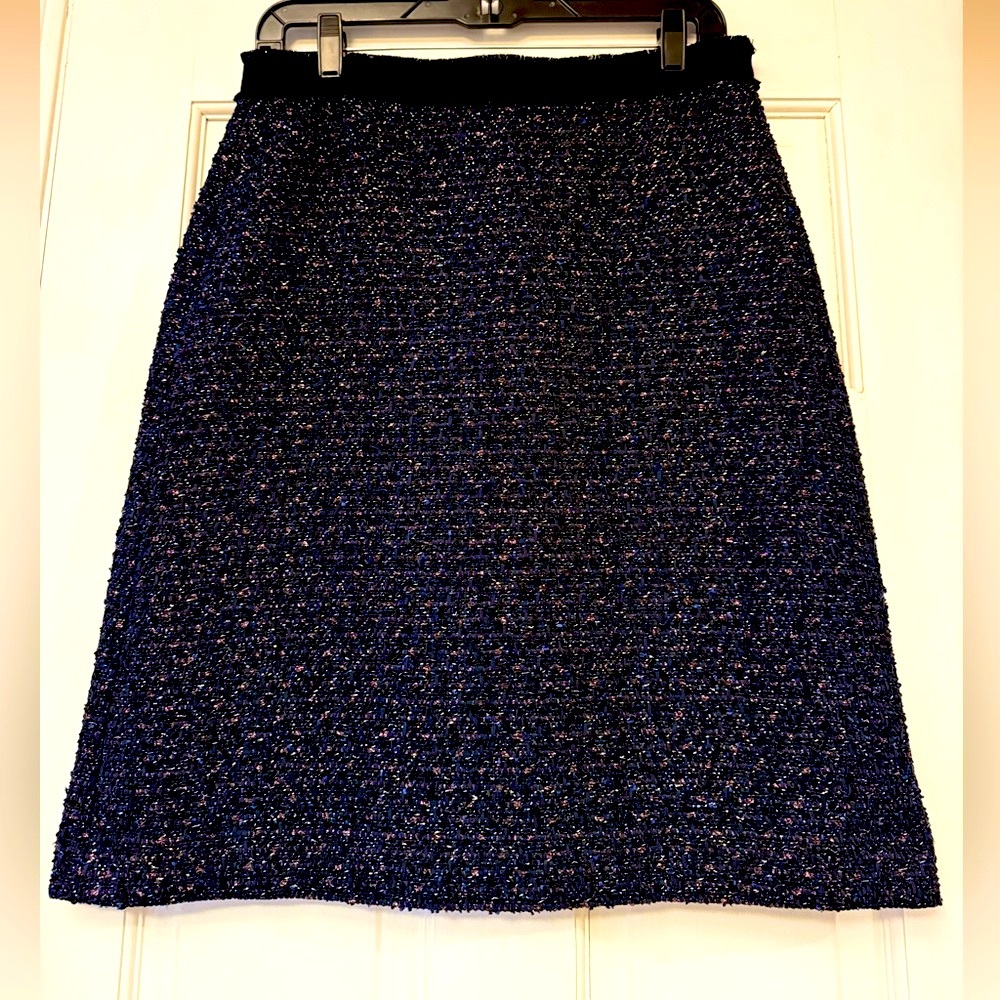 ANN TAYLOR‎ Textured Tweed Skirt
